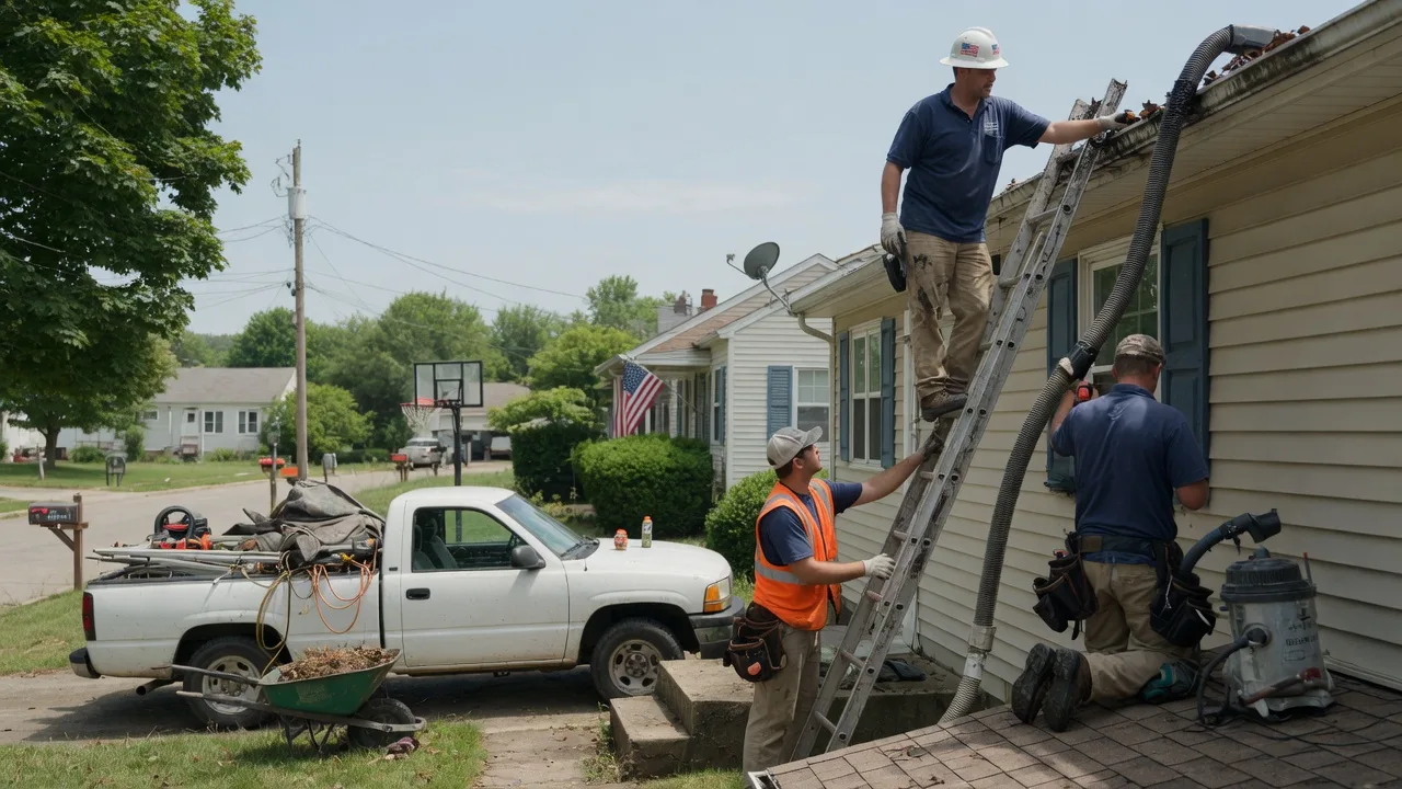 Gutter Installation in Young America, IN near me